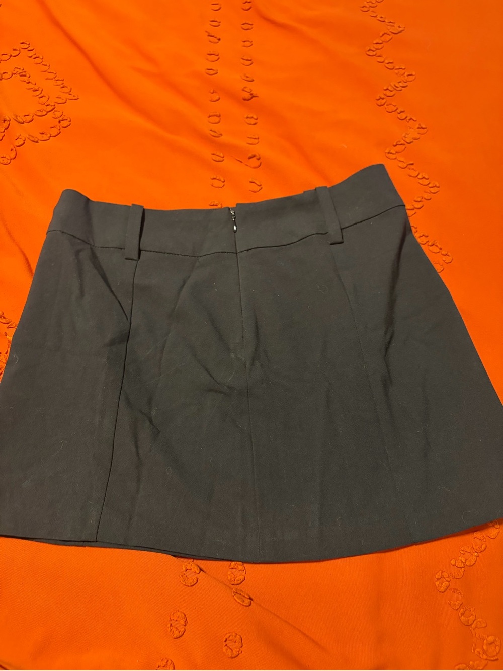 H&M Black Mini Skirt with Belt Loops